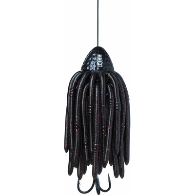 Madcat Chobotnička Worm Teaser Sinking 1,0 mm 220 lb 35 cm Black - 200 g