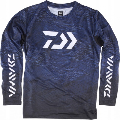 Daiwa D-VEC Sun-Protection LS-Shirt tričko navy
