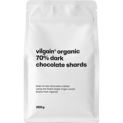 Vilgain Lámaná čokoláda Bio 70 % tmavá čokoláda 200 g