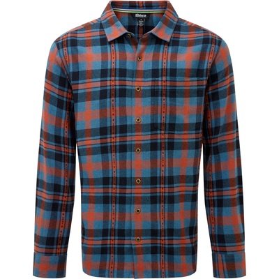 Sherpa Мъжка риза с копчета Sherpa Dharan L/S Shirt - Stormy - размер XXL (033-2873-0215)