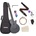 Cascha Carbon Fibre Acoustic Guitar Standard SET Black Matte Фолк китара