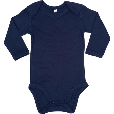 Babybugz Detské body s dlhým rukávom Black
