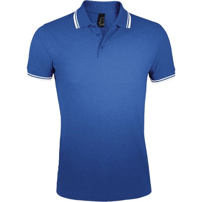 Soľs Pasadena pánske polo triko royal blue white