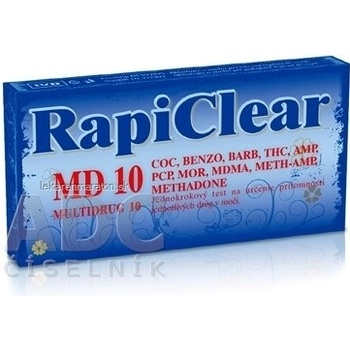 RapiClear MD 10 IVD test drogový