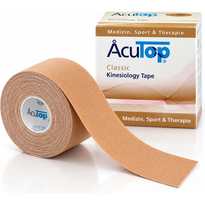 Acu Top Kinezilogické tejpy béžový 5 cm x 5 m
