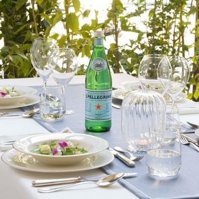 S.PELLEGRINO sklo minerálna voda perlivá 15 x 0,75 l