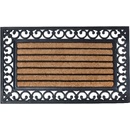 ESSCHERT DESIGN BEST FOR BOOTS s kokosovým vláknem a ornamenty černá 75,5 cm x 45,5 cm