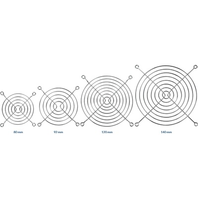 ARCTIC Fan Grill 140 mm ACFAN00088A – Zboží Živě