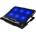Platinet Laptop Cooler Pad Coolwave 6 Fan - охлаждаща ергономична поставка с 6 вентилаторa за Mac и преносими компютри (черен)