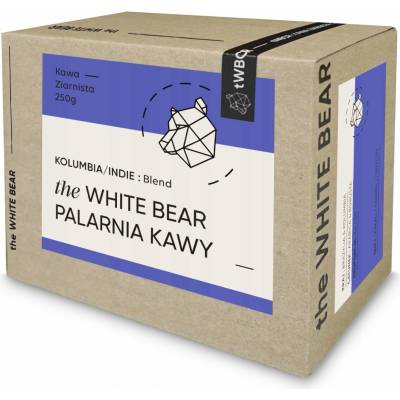 The White Bear Kolumbie/Indie zrnková 250 g