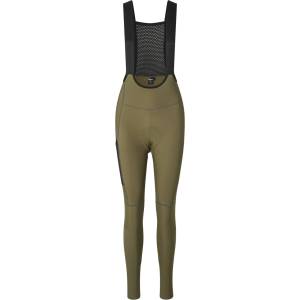 GripGrab Дамски клин за колоездене GripGrab Women's PACR Thermal Bib Tights Cycling bottoms - Olive Green (155-1899-0211)