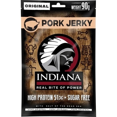 INDIANA Jerky bravčové Original ZIP 90g