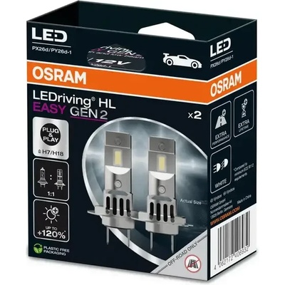 OSRAM Led АВТОКРУШКА Н7/Н18 osram 64210dwesy 16w 12v 2бр В КУТИЯ