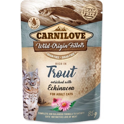 CARNILOVE Котка Тръстика с Ехинацея 85 г