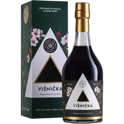 Ratafia Višňička 18% 0,5 l (holá láhev)