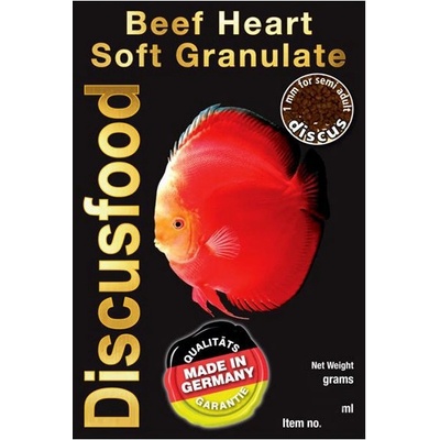 DISCUSFOOD Телешко сърце Мека гранула 230г / 500мл