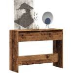 vidaXL Конзолна маса от старо дърво 100x35x76, 5 cm Инженерна дървесина (856784)