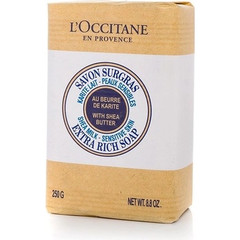 L'Occitane Extra Gentle mydlo s mliekom a bambuckým maslom 250 g