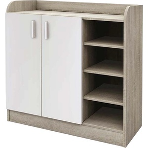 Bogdan Furniture G Шкаф за обувки Мебели Богдан 85-bm, сонома и бяло