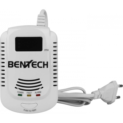 Požární hlásič a detektor úniku plynu Bentech GASman LCD