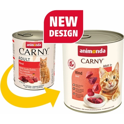Animonda Carny Adult hovädzie 800 g