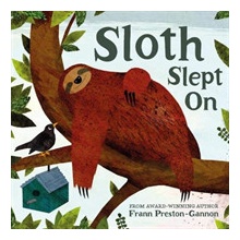 Sloth Slept On Preston-Gannon FrannBoard book