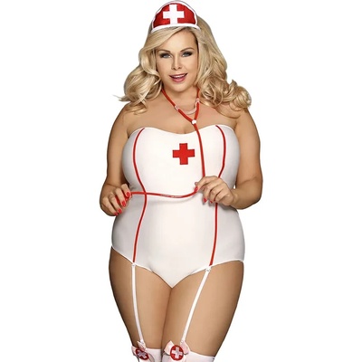 Секси костюм за оказване на спешна помощ -Sexy Nurse Costume L/XL (D-239902)