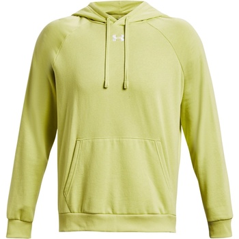 Image 1 of Under Armour Суичър Under Armour Men's Rival Hoodie - LIME YELLOW/WHI