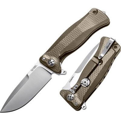 Lionsteel SR11 Folding Knife Sleipner Bronze Titanium