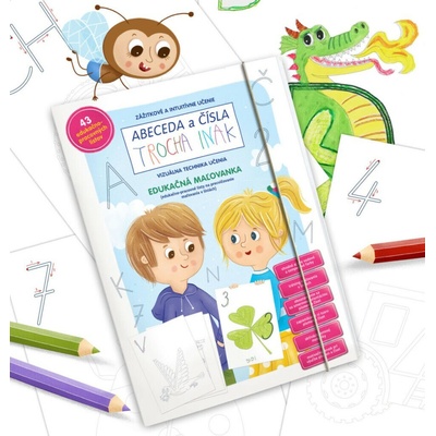 Edukačná maľovanka Abeceda a Čísla, Trocha inak