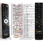 GENERAL CHANGHONG 3D42B4500IS, 3D42P868IS, 3D50B4500IS, 3D55B4500I, LED32B2510H, LED40D1000IS, LED49D1000IS, LED50B2500IS - съвместимо дистанционно управление на марката General (3D42B4500IS, 3D42P868IS, 3D50 Дистанционно
