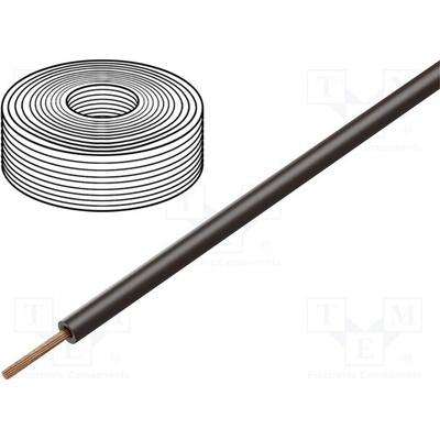 Donau 118-8-D 1x0,14mm² tmavě hnědá 10 m