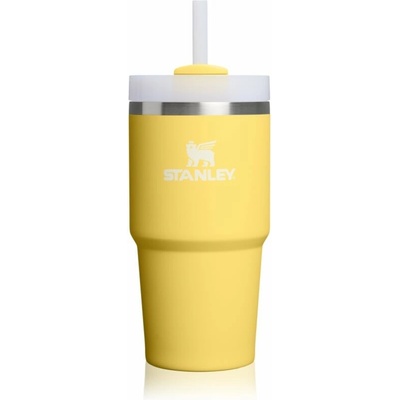 Stanley Quencher H2.O FlowState™ Tumbler tumbler z nehrdzavejúcej ocele s rúrkou malý Daffodil 590 ml