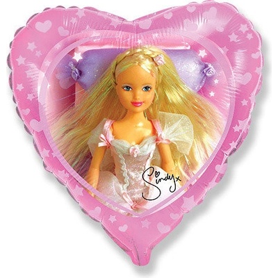Balón fóliový 45 cm sindy fantasy