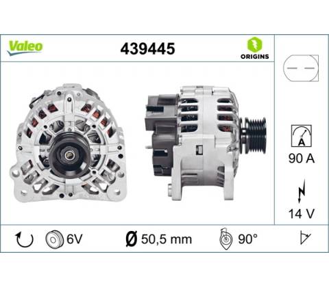 generátor VALEO 439445