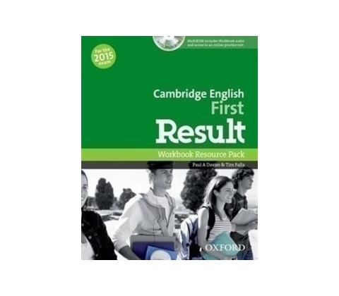 First Result Workbook with Audio CD without Key