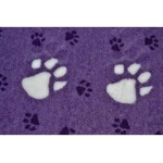 ABC-ZOO Деката Paws Drybed - лилава 150 x 100 см