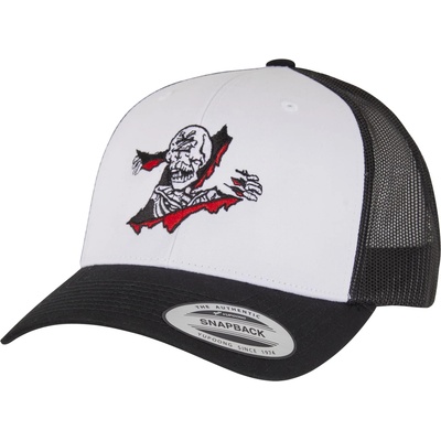 Urban Classics Шапка с козирка Zoo York Skeleton Retro Trucker Cap blk/wht/blk one sizeUB-ZY015-00493 - Сив, размер one size