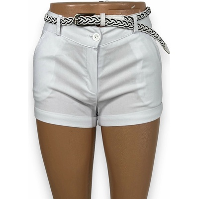 dámske biele šortky Anezka biela
