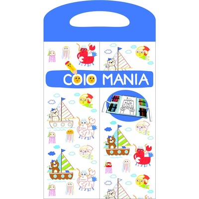 Omaľovánka Colomania modrá