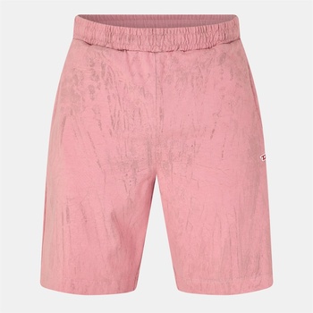 Image 1 of Diesel Поларени къси панталони Diesel Men's Fleece Jogger Shorts - Pink