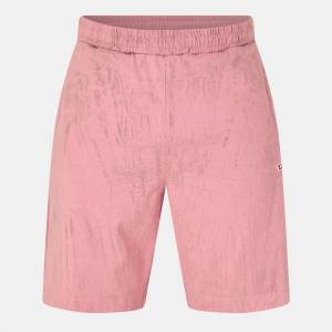 Diesel Поларени къси панталони Diesel Men's Fleece Jogger Shorts - Pink