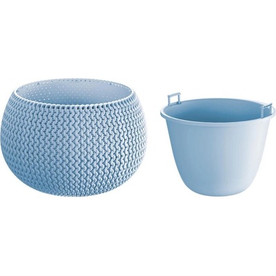 Prosperplast Kvetinac Splofy Bowl 290x195 mm ice gray