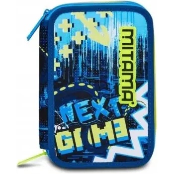 Mitama Octogamer ученически несесер с 3 ципа, ПЪЛЕН