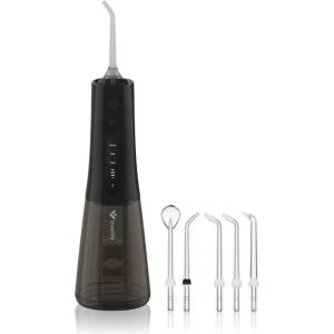 TrueLife AquaFloss Compact L100 Black душ за устна хигиена