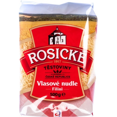 Rosické Těstoviny Filini vlasové nudle 0,5 kg