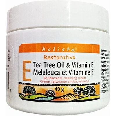 Natural Factors Чаено дърво и Витамин Е Holista® (антибактериален крем) 40 g | Natural Factors (0374 HHC)