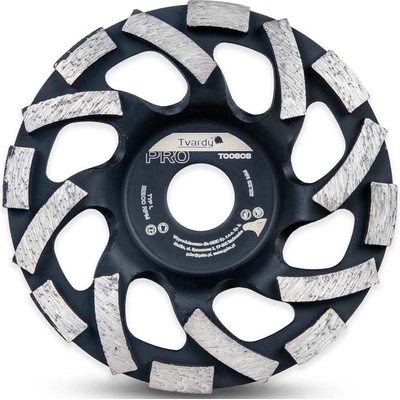Brúsny diamantový kotúč 125x5x22,2 mm na brúsenie žuly, mramoru, typ-L, PROFI, TVARDY