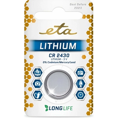 ETA PREMIUM CR2430 1ks CR2430LITH1