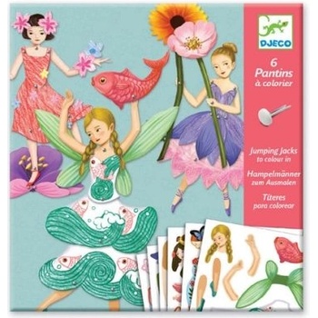 DJECO - Творчески комплект - Направи движещи се феички (DJ09654)